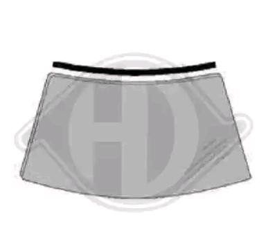 DIEDERICHS Trim- / Protection Strip, windscreen Article number: 8300800 cheaply