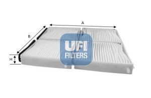 UFI Pollen filter Article number: 53.235.00 cheaply