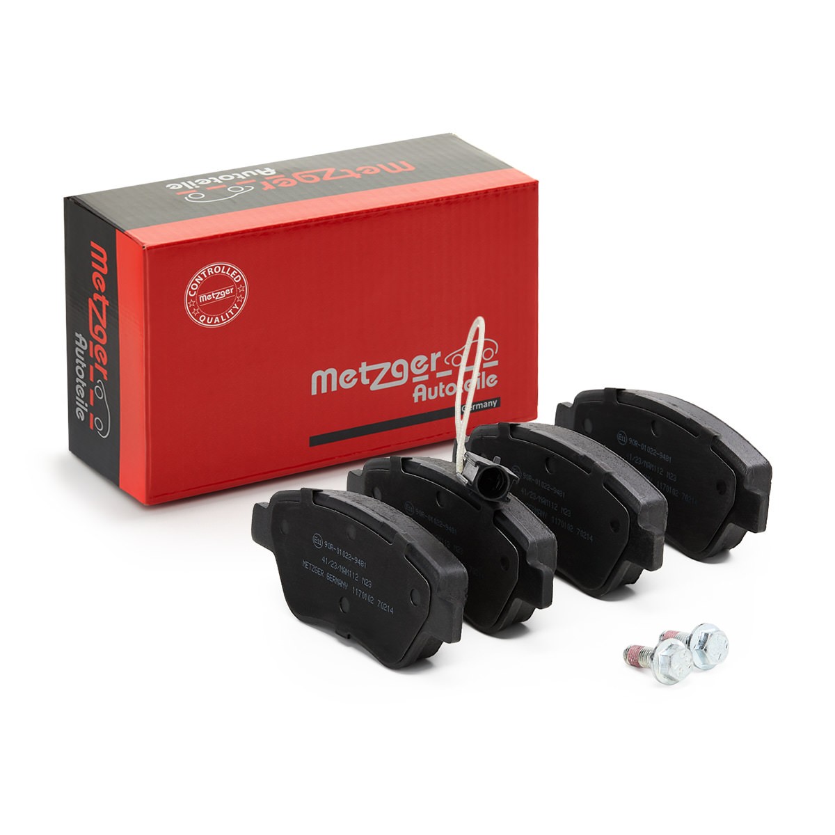 METZGER Brake pad set Article number: 1170102 cheaply
