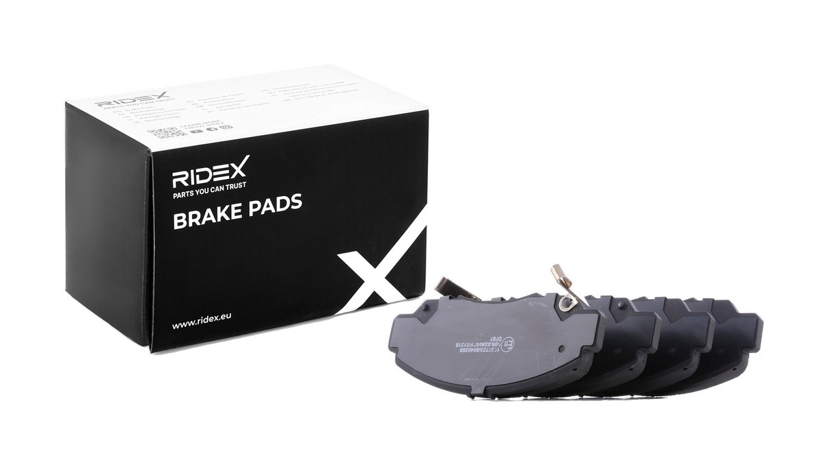 RIDEX Brake pad set Article number: 402B0478 cheaply