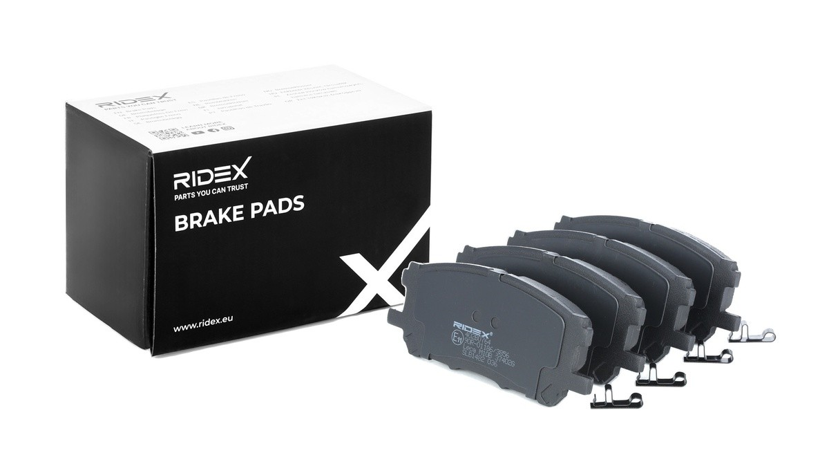 RIDEX Brake pad set Article number: 402B0764 cheaply