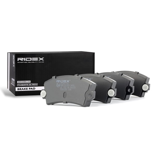 RIDEX Brake pad set Article number: 402B0733 cheaply