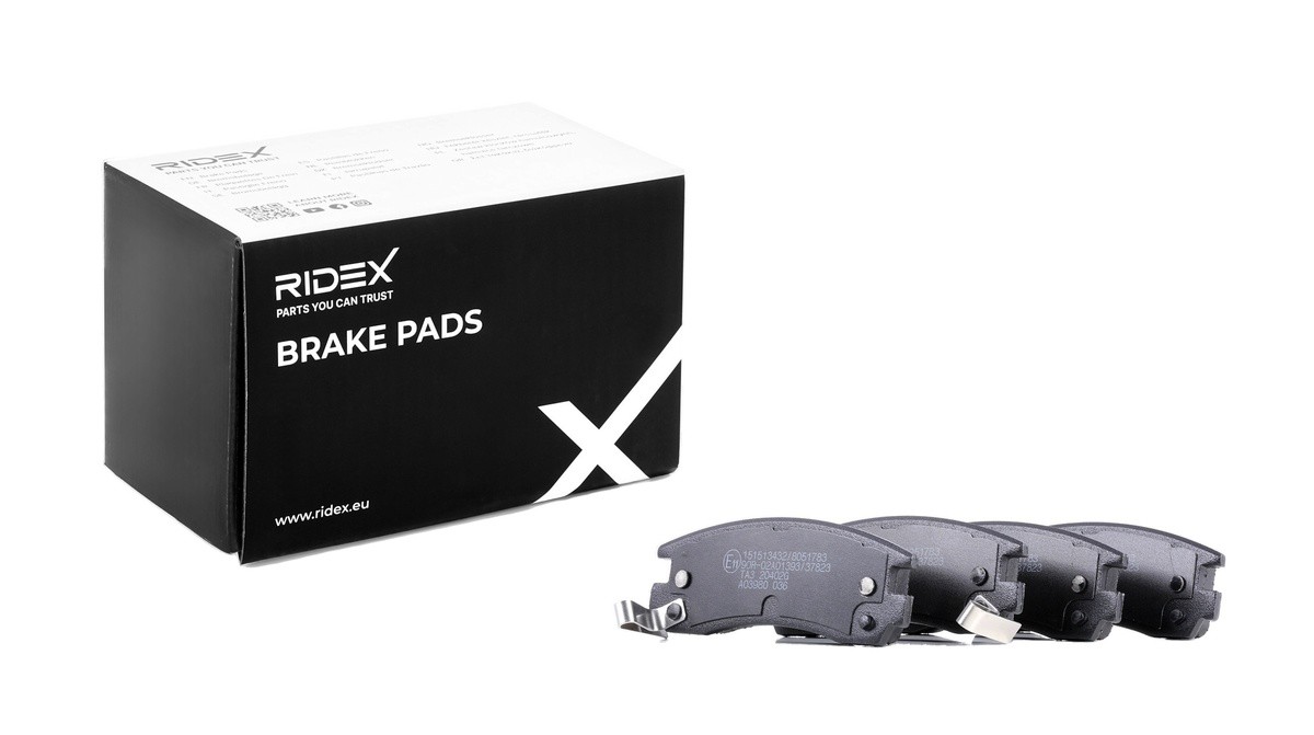 RIDEX Brake pad set Article number: 402B0768 cheaply