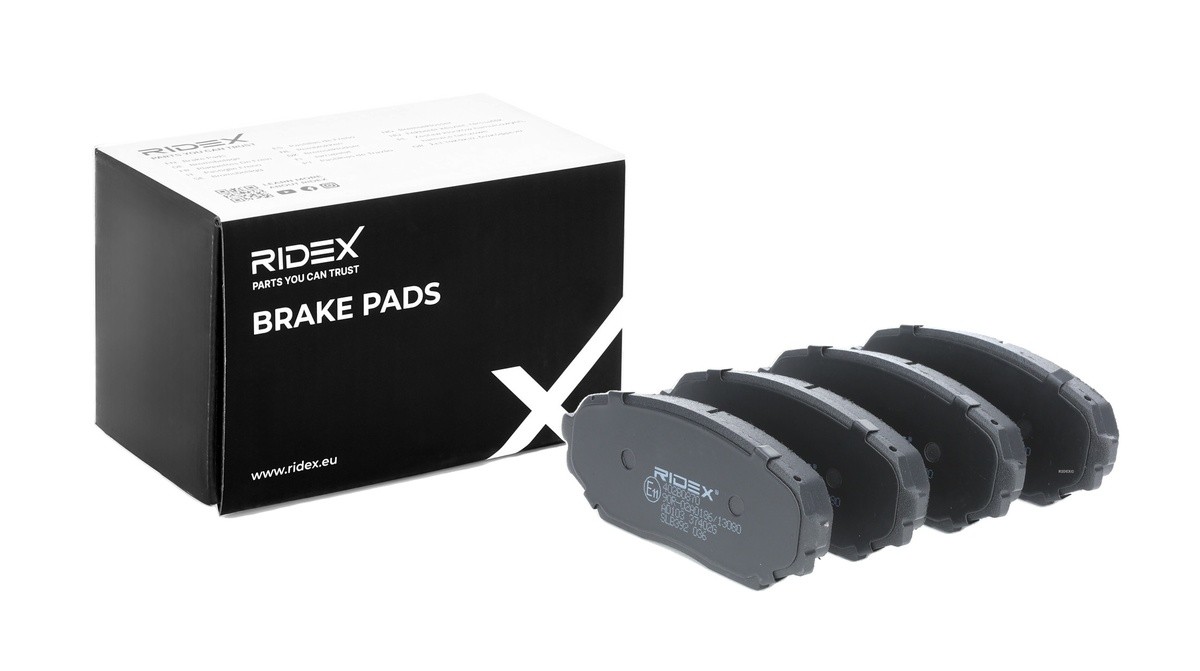 RIDEX Brake pad set Article number: 402B0870 cheaply