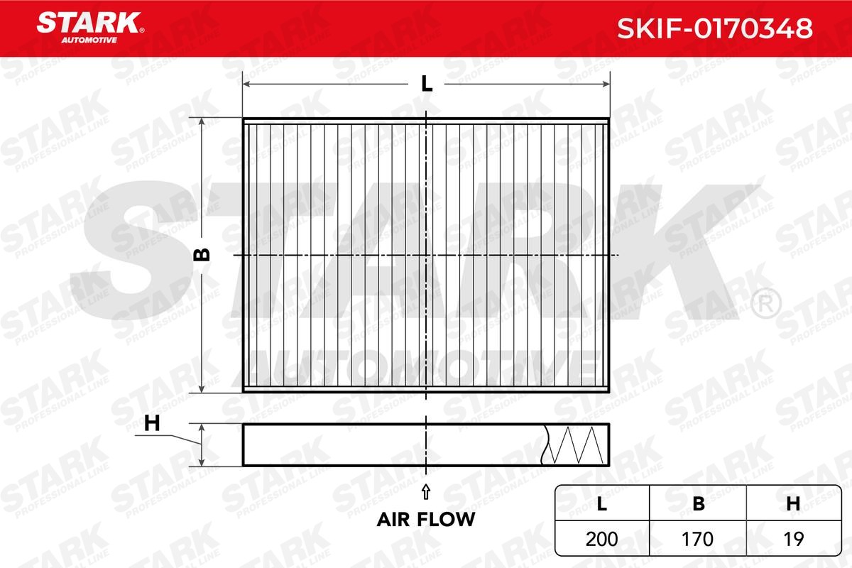 STARK Pollenfilter Varenummer: SKIF-0170348 billige