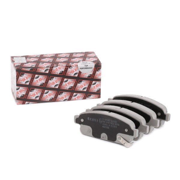 ASHIKA Brake pad set Article number: 51-0W-W05 cheaply