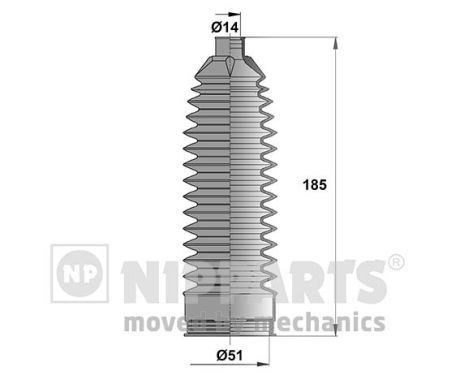 NIPPARTS Manchetsæt, styretøj Varenummer: N2843025 billige