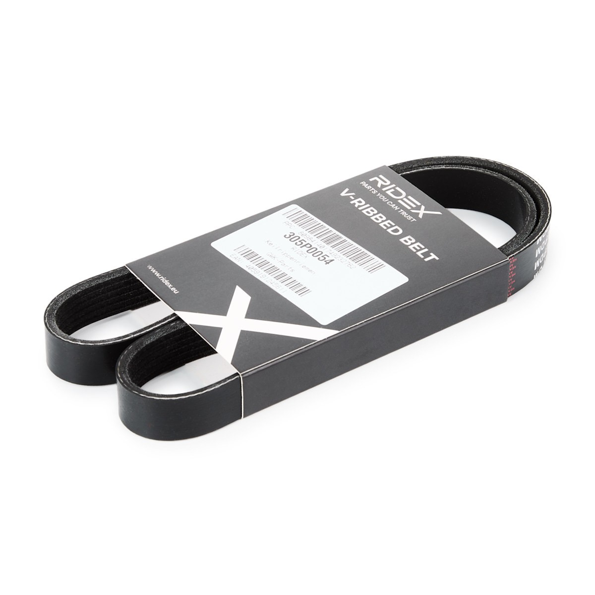 RIDEX Serpentine belt Article number: 305P0054 cheaply