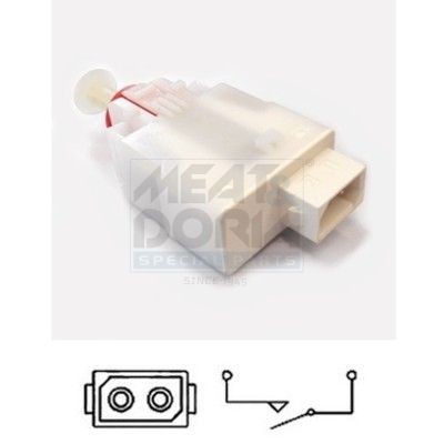 MEAT & DORIA Switch, clutch control (cruise control) Article number: 35021 cheaply
