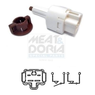 MEAT & DORIA Brake Light Switch Article number: 35071 cheaply
