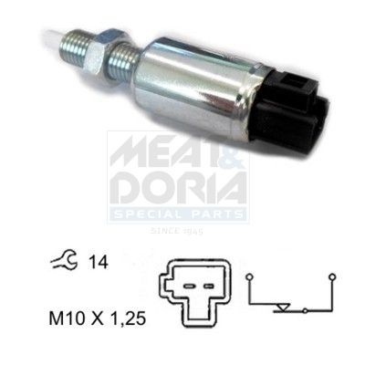 MEAT & DORIA Switch, clutch control (cruise control) Article number: 35118 cheaply