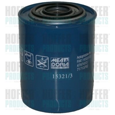 HOFFER Oil filter Article number: 15321/3 cheaply