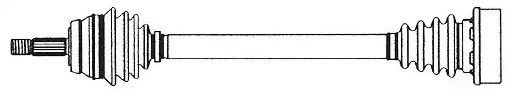 ERA Benelux Drive shaft Article number: DA60034 cheaply