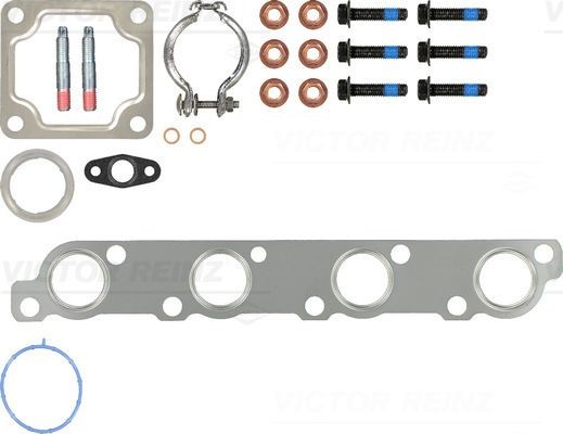REINZ 04-10222-01 Mounting Kit, charger TRANSIT 2.4 DI 90 PS Diesel 2006
