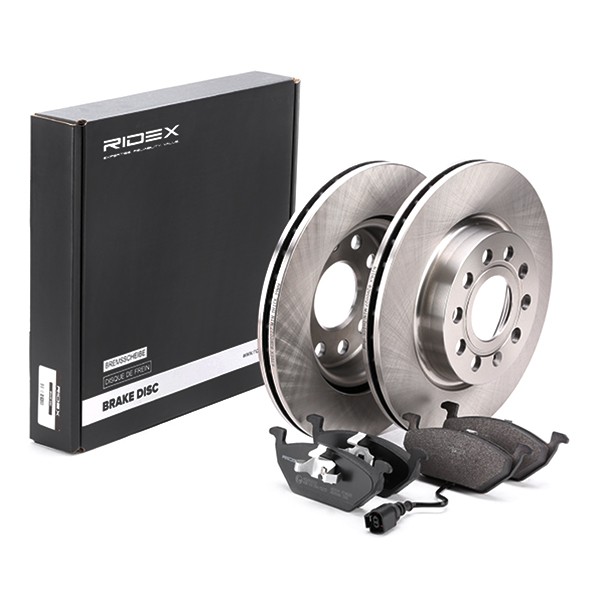 RIDEX Brake discs and pads set Article number: 3405B0008 cheaply