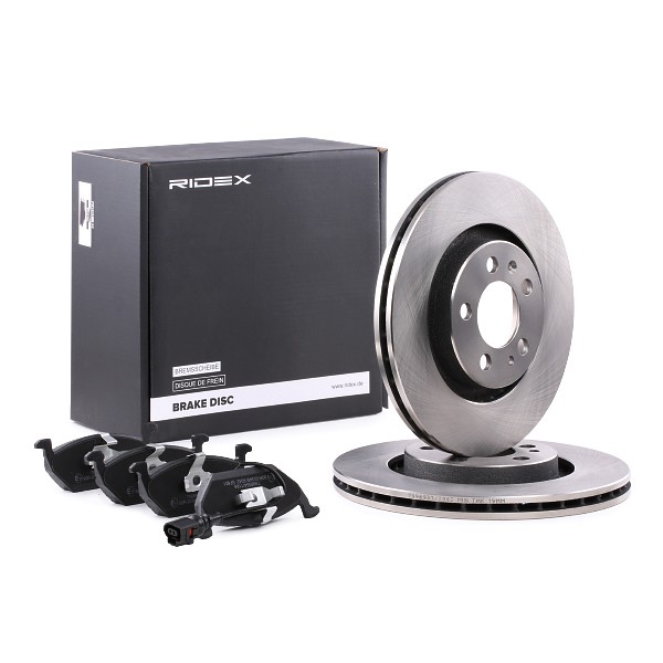 RIDEX Brake discs and pads set Article number: 3405B0007 cheaply