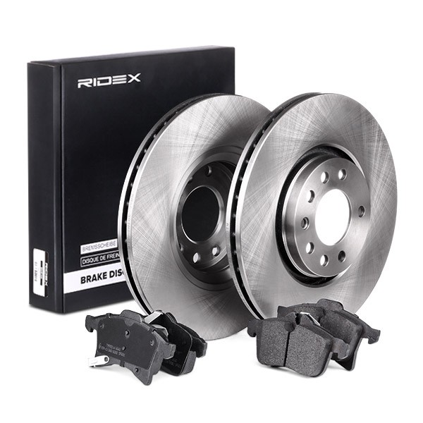 RIDEX Brake discs and pads set Article number: 3405B0223 cheaply
