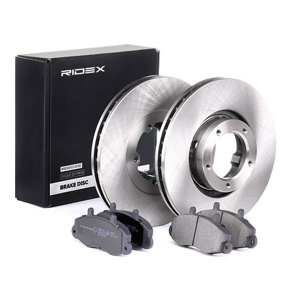 RIDEX Brake discs and pads set Article number: 3405B0224 cheaply