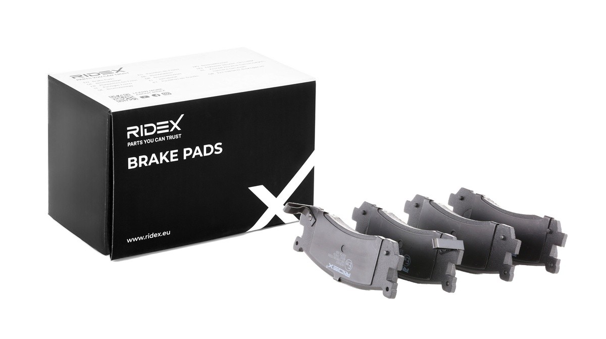 RIDEX Brake pad set Article number: 402B1027 cheaply