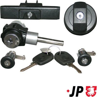 JP GROUP Lock Set, locking system Article number: 1187501410 cheaply