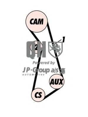JP GROUP Timing belt kit Article number: 1112106819 cheaply