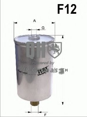 JP GROUP Fuel filter Article number: 1118704309 cheaply