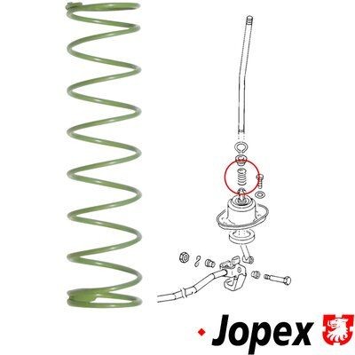 JP GROUP Spring, synchronizer gear drive shaft Article number: 1133000800 cheaply
