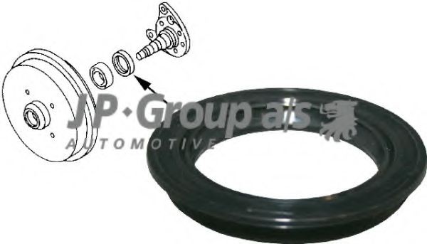 JP GROUP Shaft Seal, wheel bearing Article number: 1151250200 cheaply