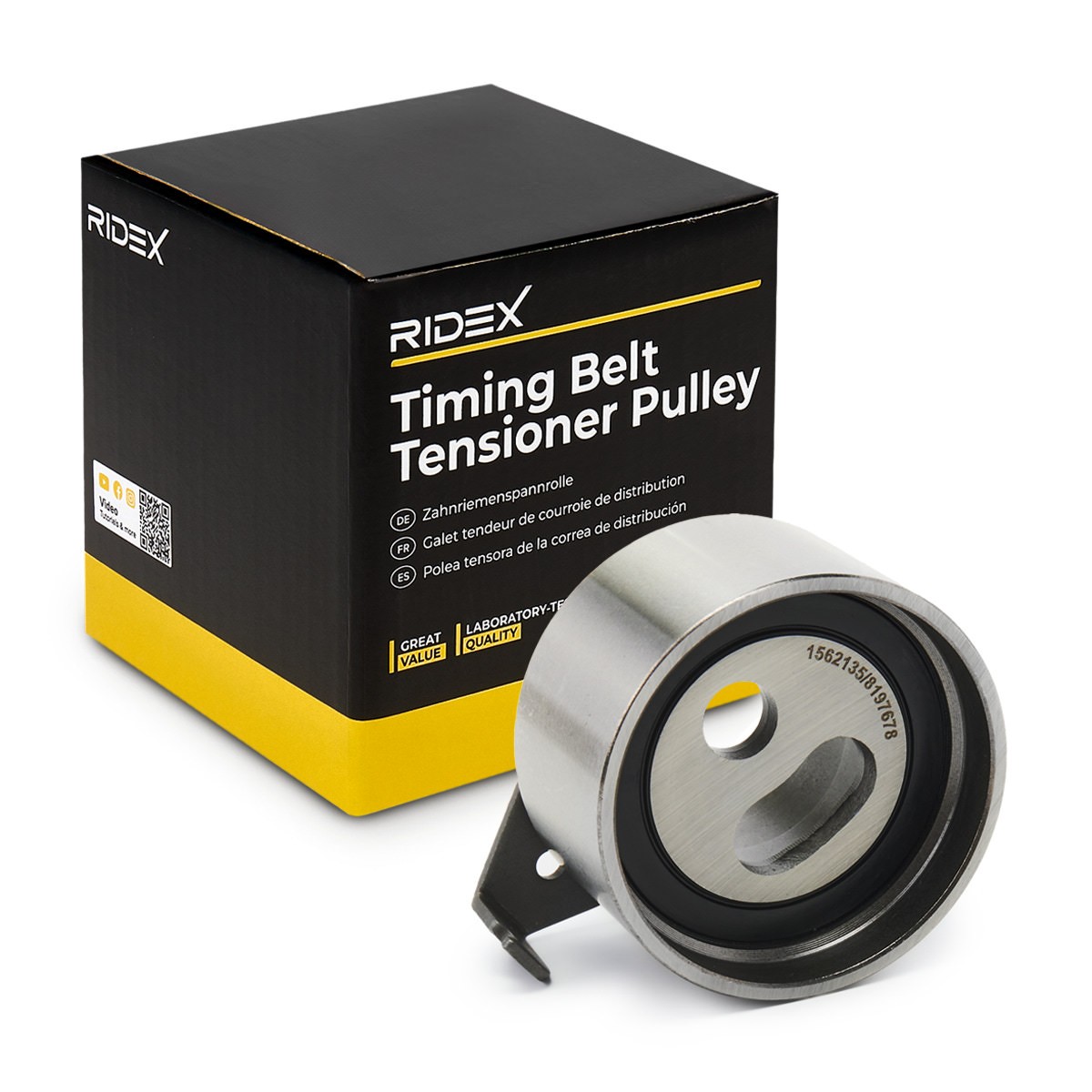 RIDEX Timing belt tensioner pulley Article number: 308T0180 cheaply