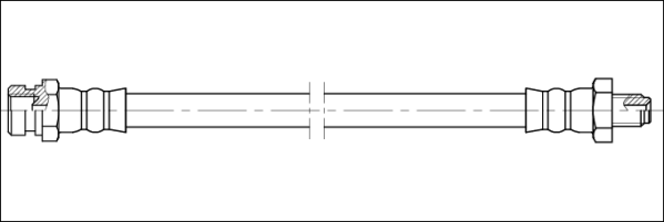 REMSA Brake hose Article number: 1901.07 cheaply