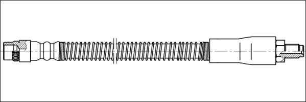 REMSA Brake hose Article number: 1903.40 cheaply