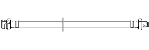 REMSA Brake hose Article number: 1903.42 cheaply