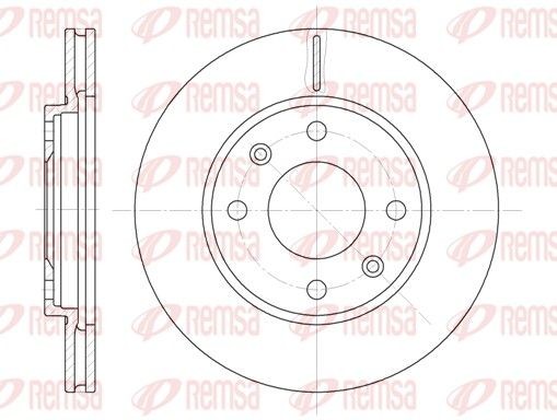 REMSA Brake disc Article number: 6131.10 cheaply