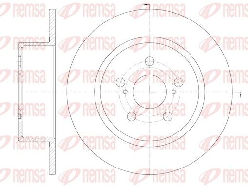 REMSA Brake disc Article number: 6878.00 cheaply