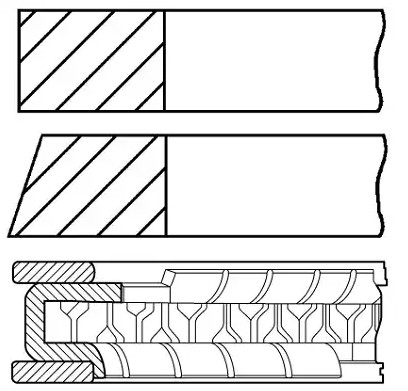GOETZE ENGINE Piston Ring Kit Article number: 08-436900-00 cheaply
