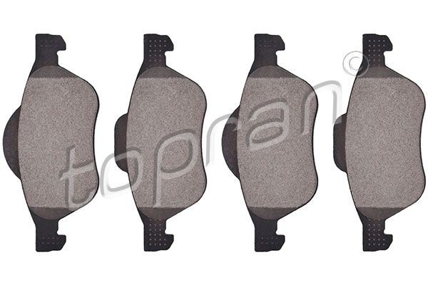 TOPRAN Brake pad set Article number: 700 630 cheaply