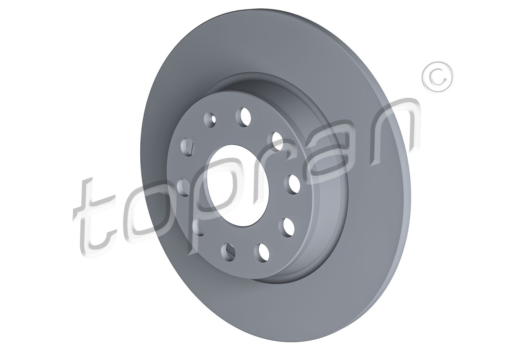 TOPRAN Brake disc Article number: 114 027 cheaply