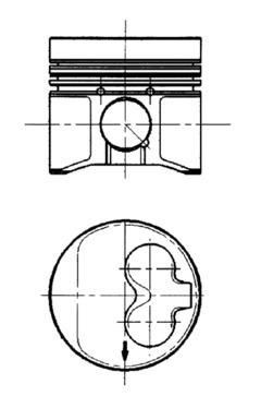 KOLBENSCHMIDT Piston Article number: 91429610 cheaply