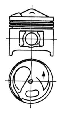 KOLBENSCHMIDT Piston Article number: 92409700 cheaply