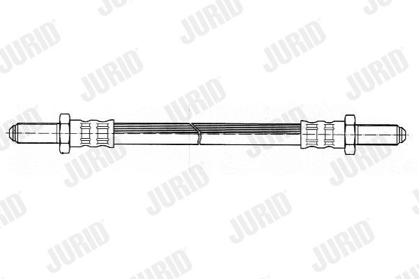 JURID Brake hose Article number: 171484J cheaply