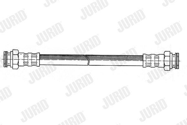 JURID Brake hose Article number: 172634J cheaply