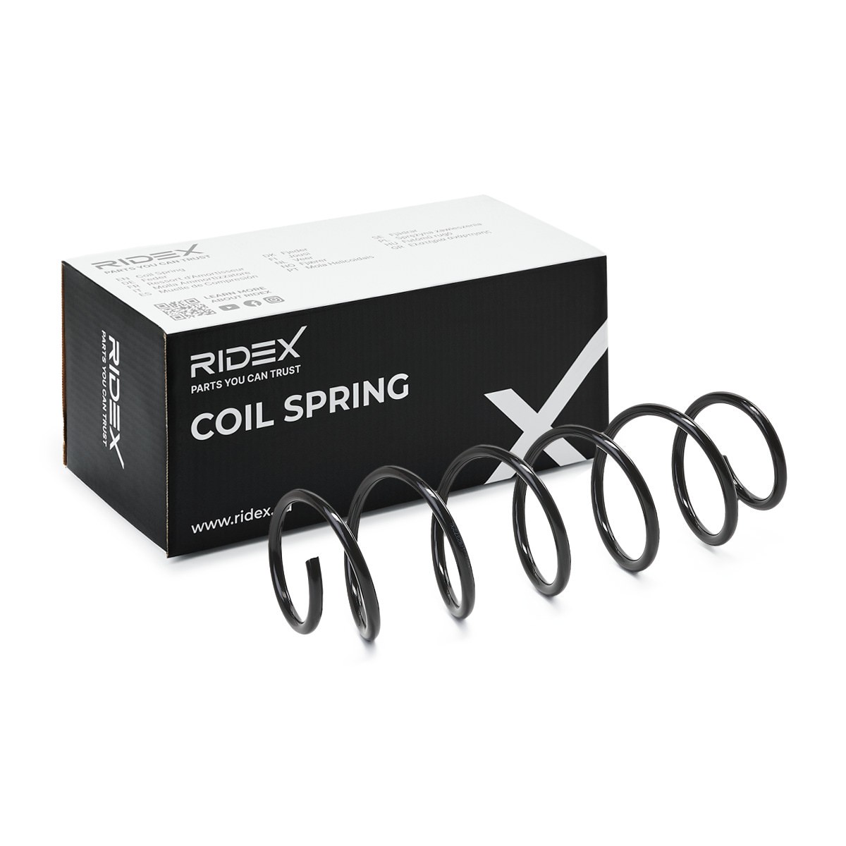 RIDEX Coil spring Article number: 188C0088 cheaply