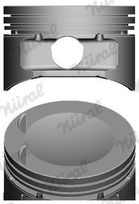 NÜRAL Piston Article number: 87-306800-20 cheaply