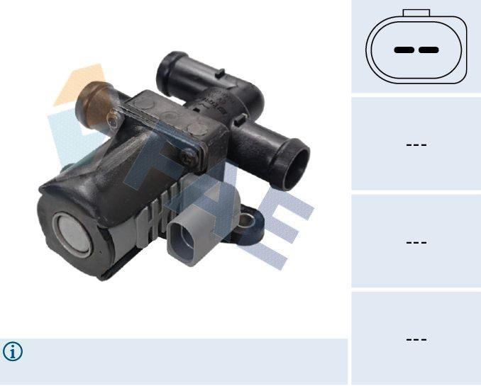 FAE Heater control valve Article number: 55014 cheaply