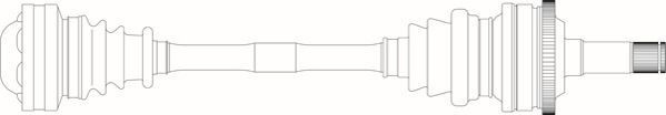 GENERAL RICAMBI Drive shaft Article number: OP3088 cheaply
