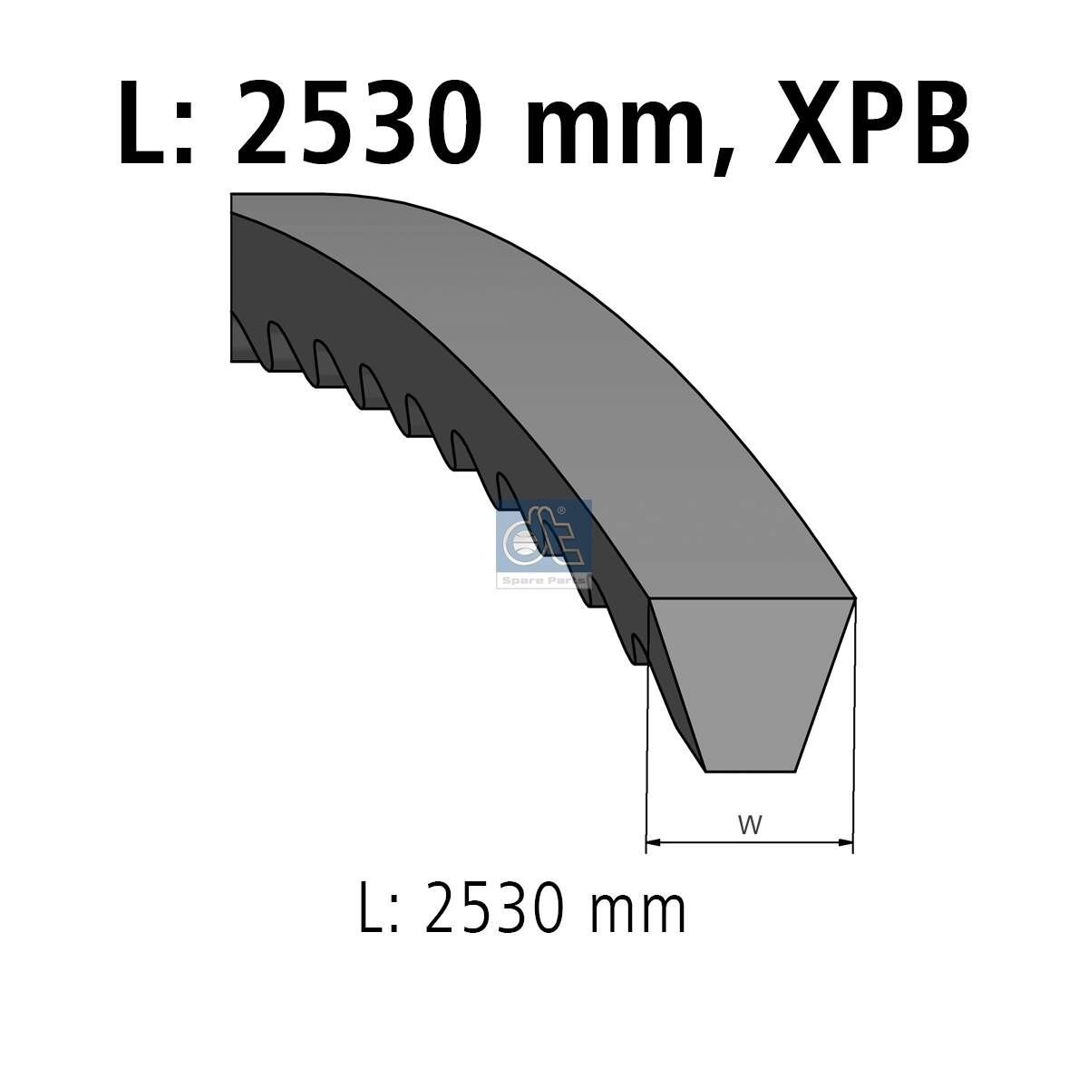 DT Spare Parts Kilrem Artikelnummer: 7.54860 billigt
