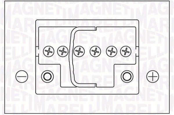 MAGNETI MARELLI Battery Article number: 067300260005 cheaply