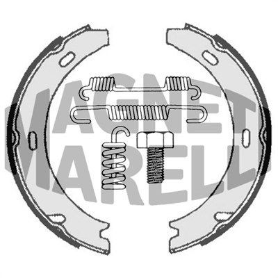 MAGNETI MARELLI Brake Shoe Article number: 360219198370 cheaply