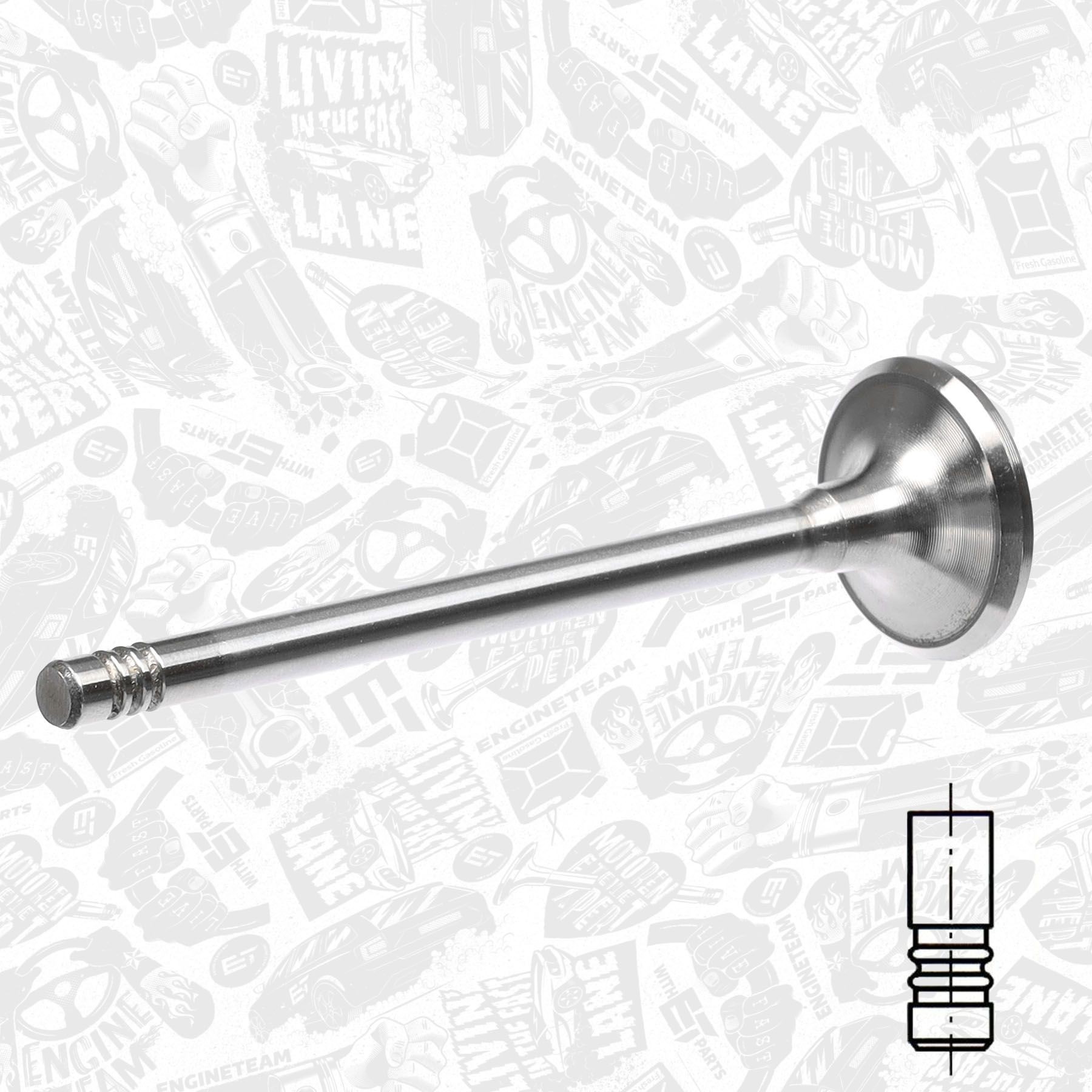 ET ENGINETEAM Inlet valve Article number: VI0149 cheaply