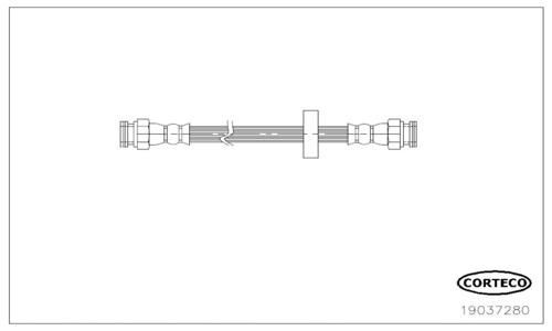 CORTECO Brake hose Article number: 19037280 cheaply